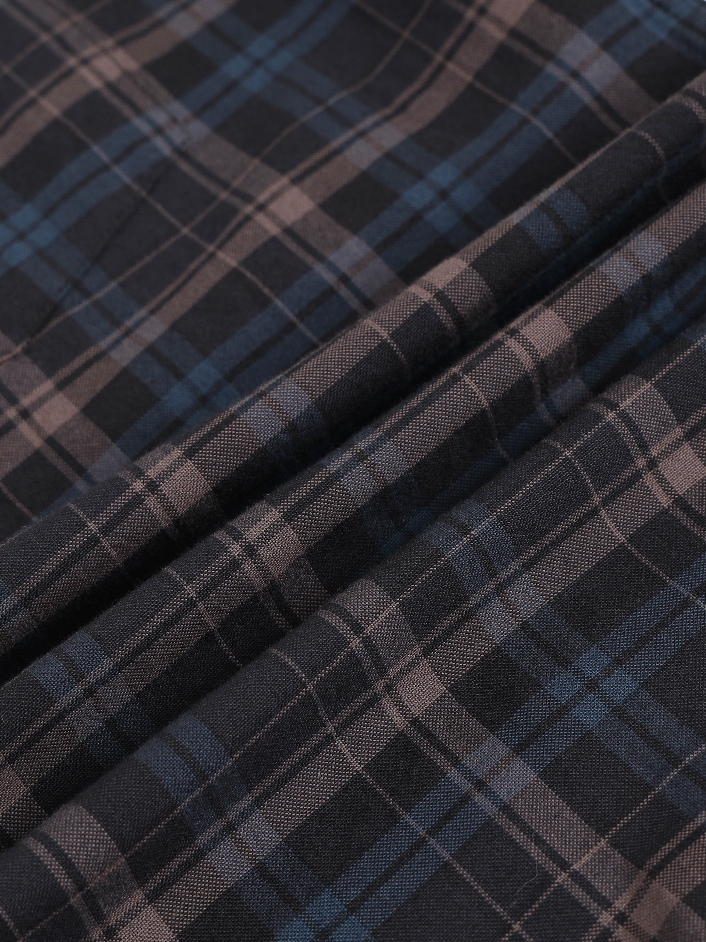 Men Smart Slim Fit Tartan Checks Checked Casual Shirt