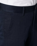 Slim Fit Flat-Front Trousers