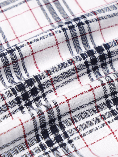 Men Herringbone Checks Shirts