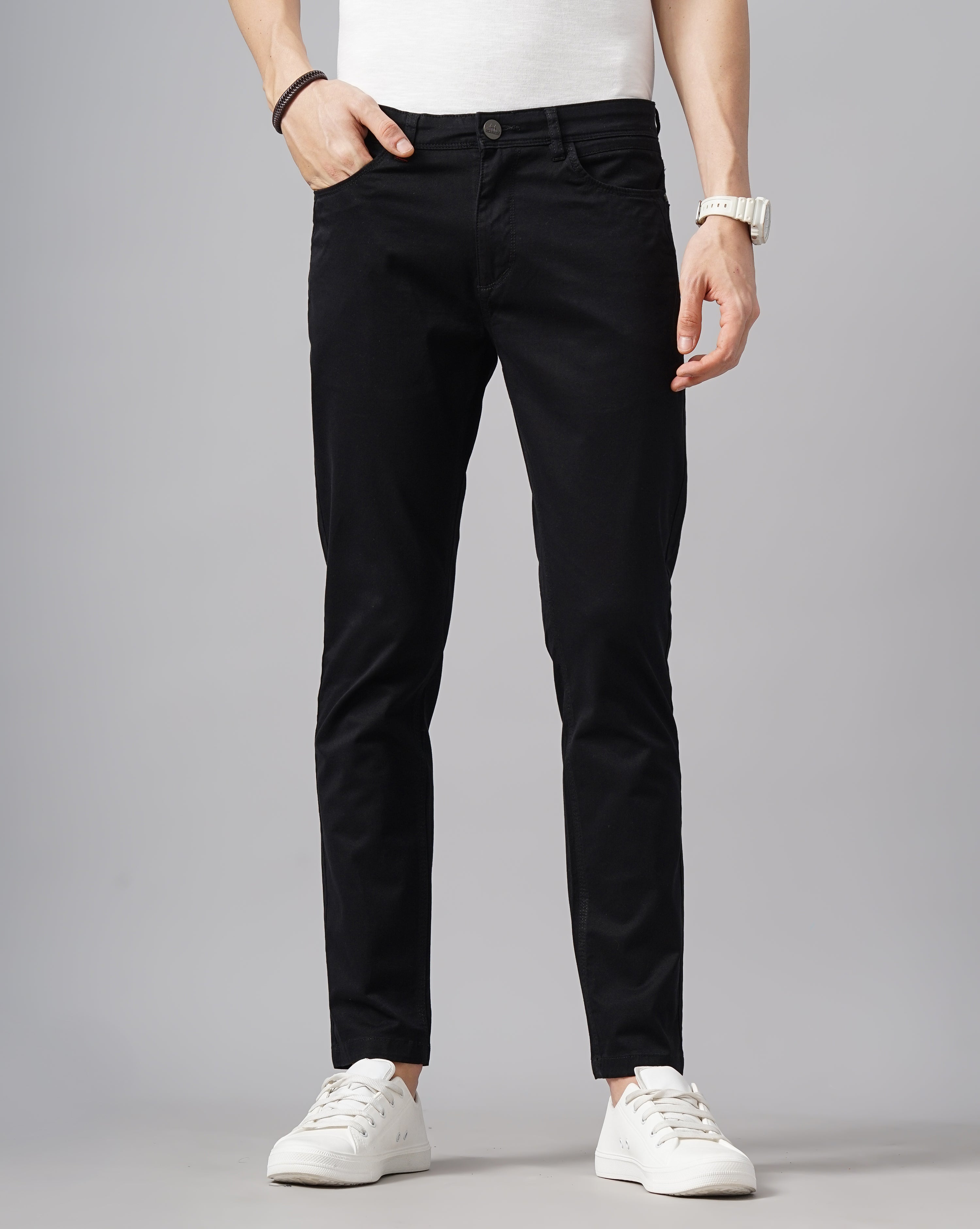 MEN'S ANKLE FIT CASUAL CHINOS