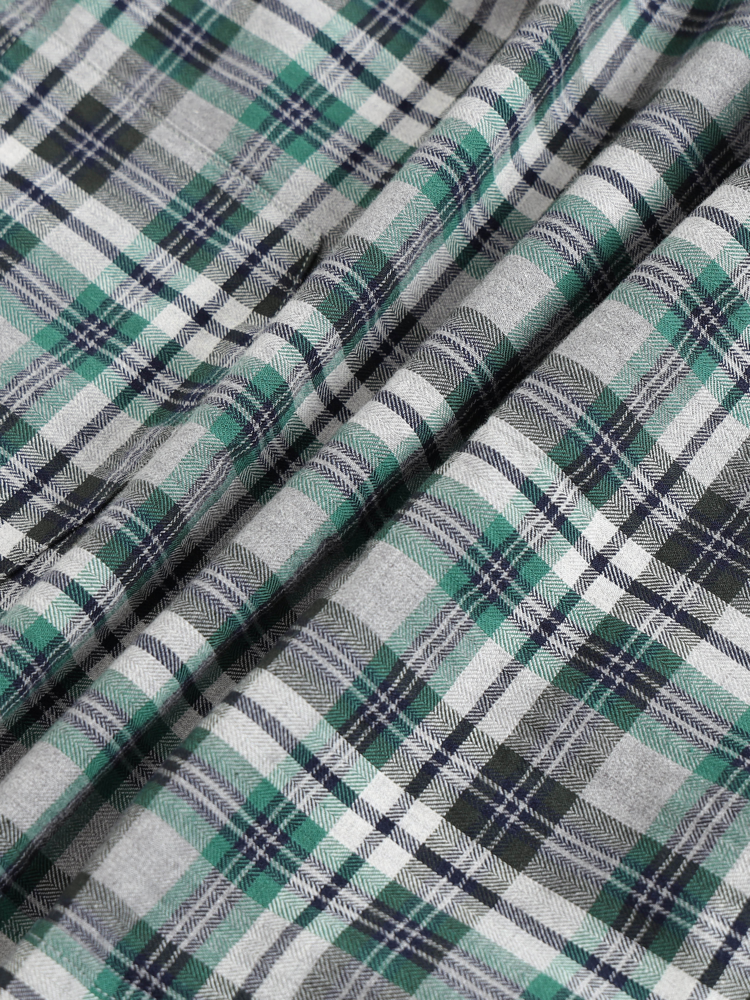 Men Smart Slim Fit Tartan Checks Checked Casual Shirt