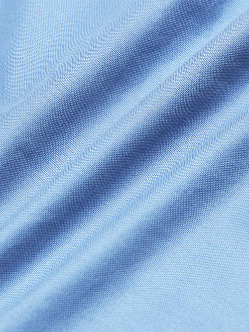 Men Premium Blue Oxford Solid