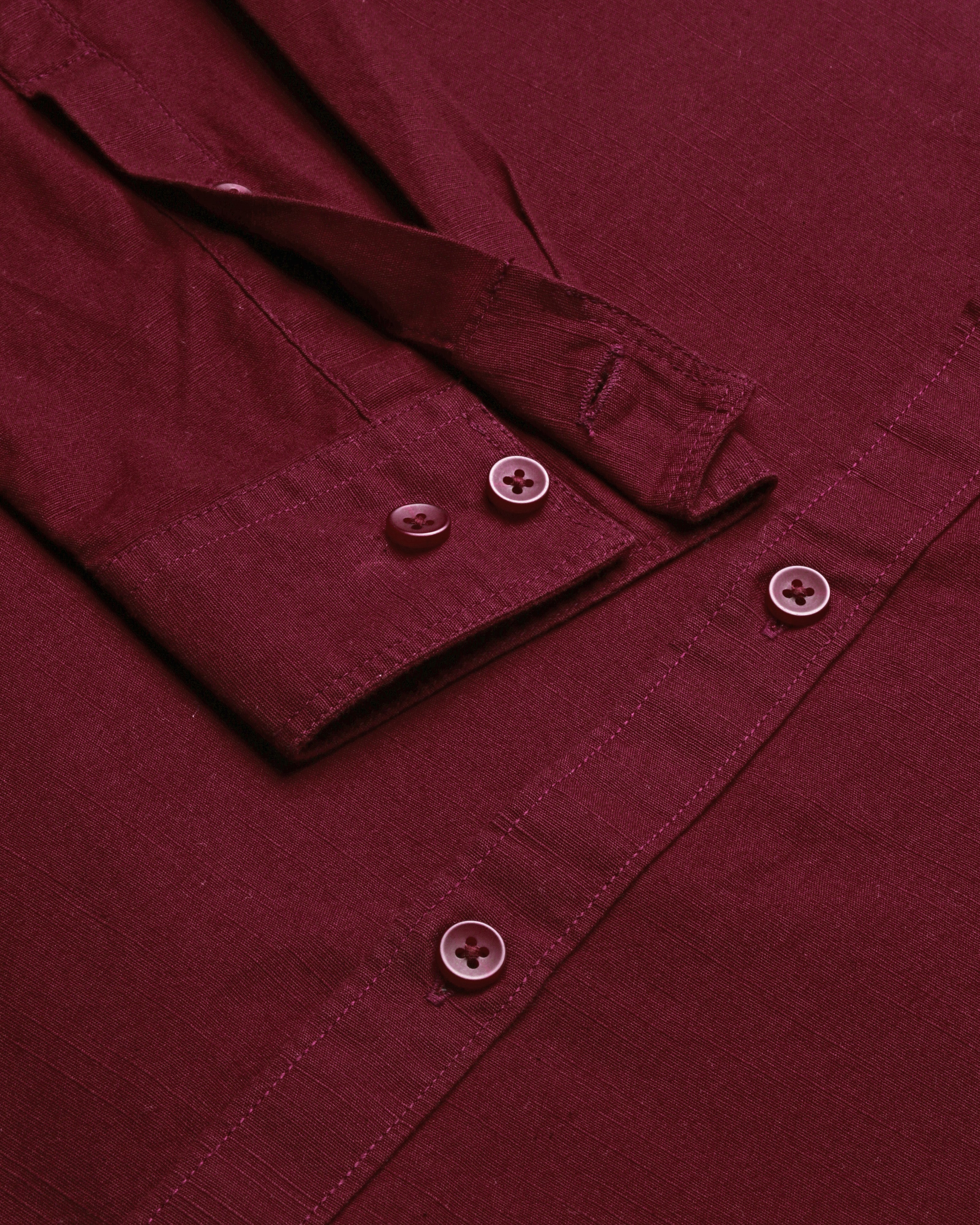 Men's Solid Casual Shirt