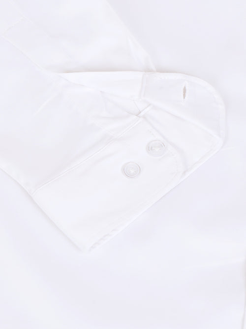Men Smart Cotton Linen Slim Fit Shirt