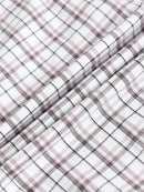 Men Smart Slim Fit Checked Casual Shirt