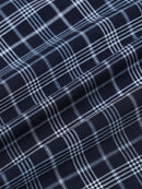 Men's Premium Oxford Checks Blue Shirt
