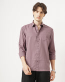 MEN'S SELF DESIGN REGULAR FIT SHIRT