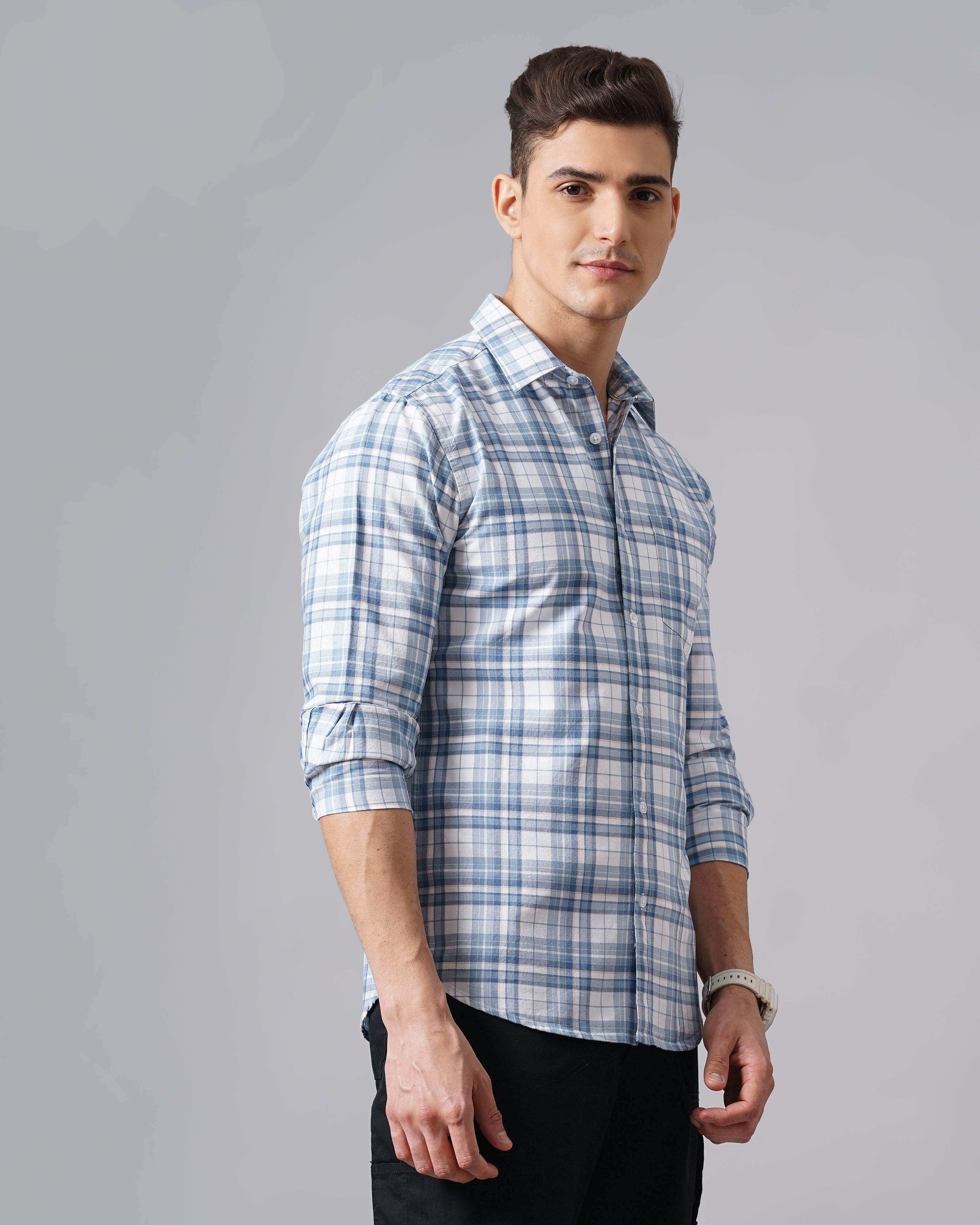 Men's Checks Shirt