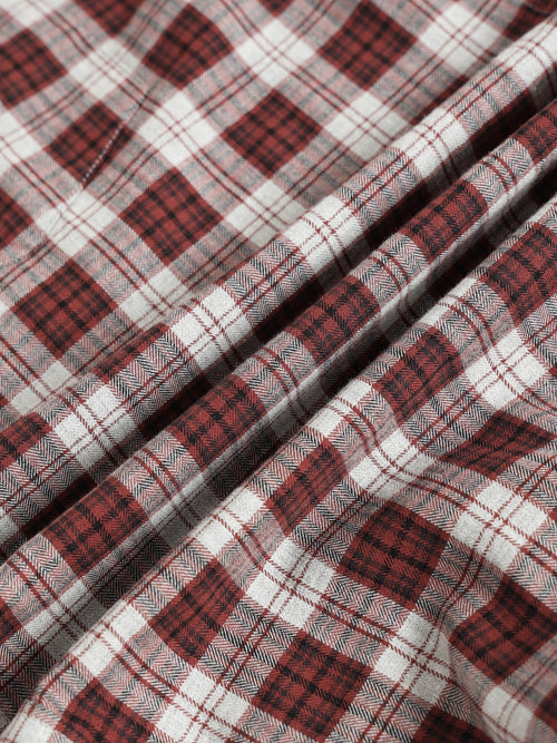 Men Smart Slim Fit Tartan Checks Checked Casual Shirt