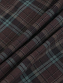 Men Smart Slim Fit Tartan Checks Checked Casual Shirt