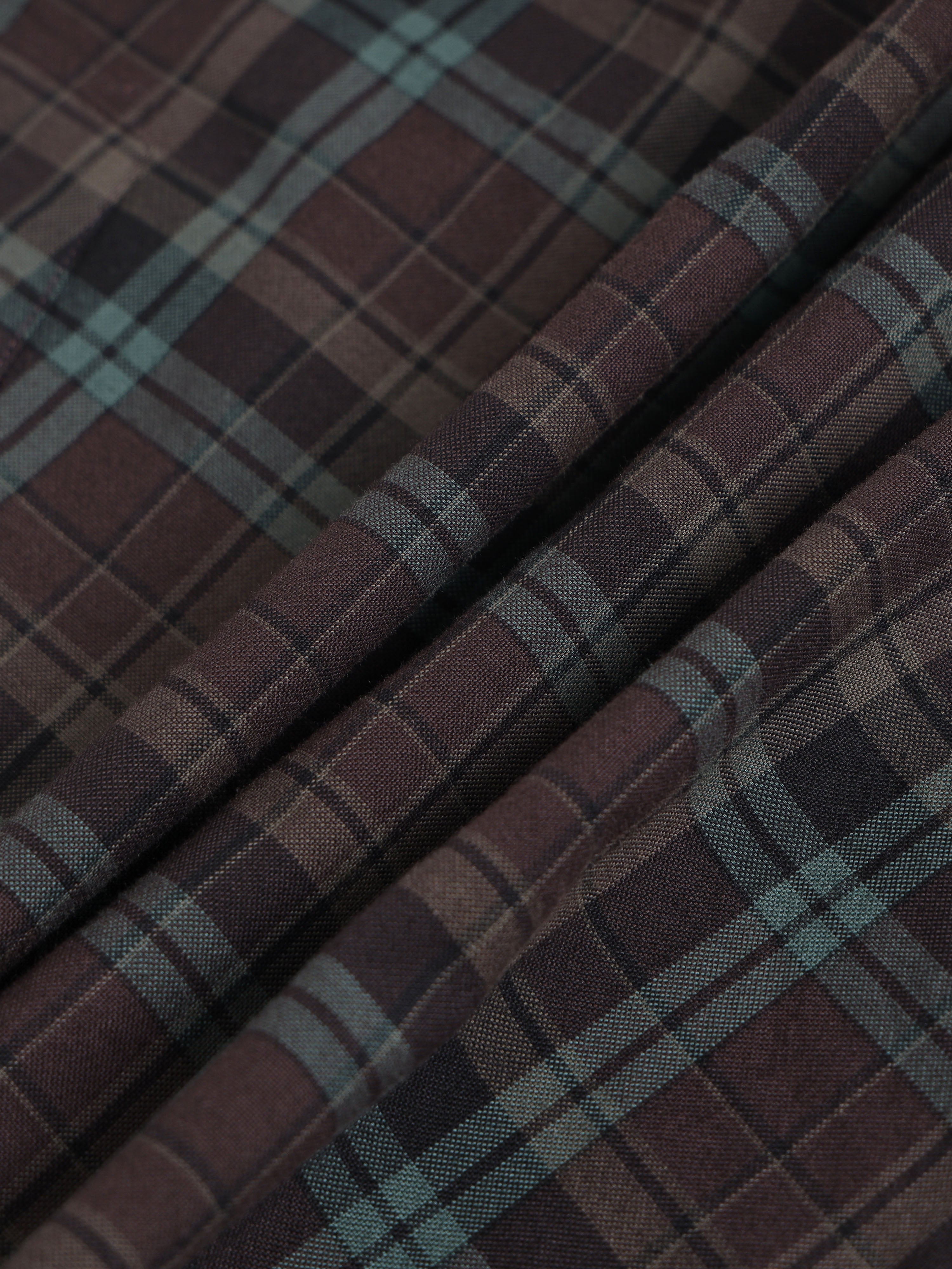 Men Smart Slim Fit Tartan Checks Checked Casual Shirt