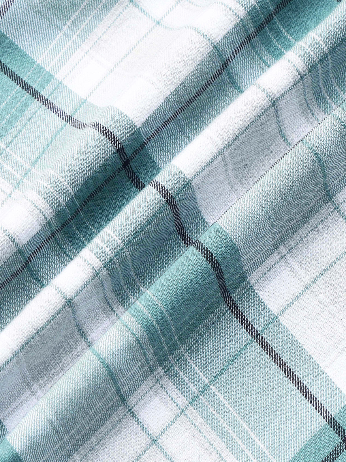 Men's Mellange Twill Checks Shirt