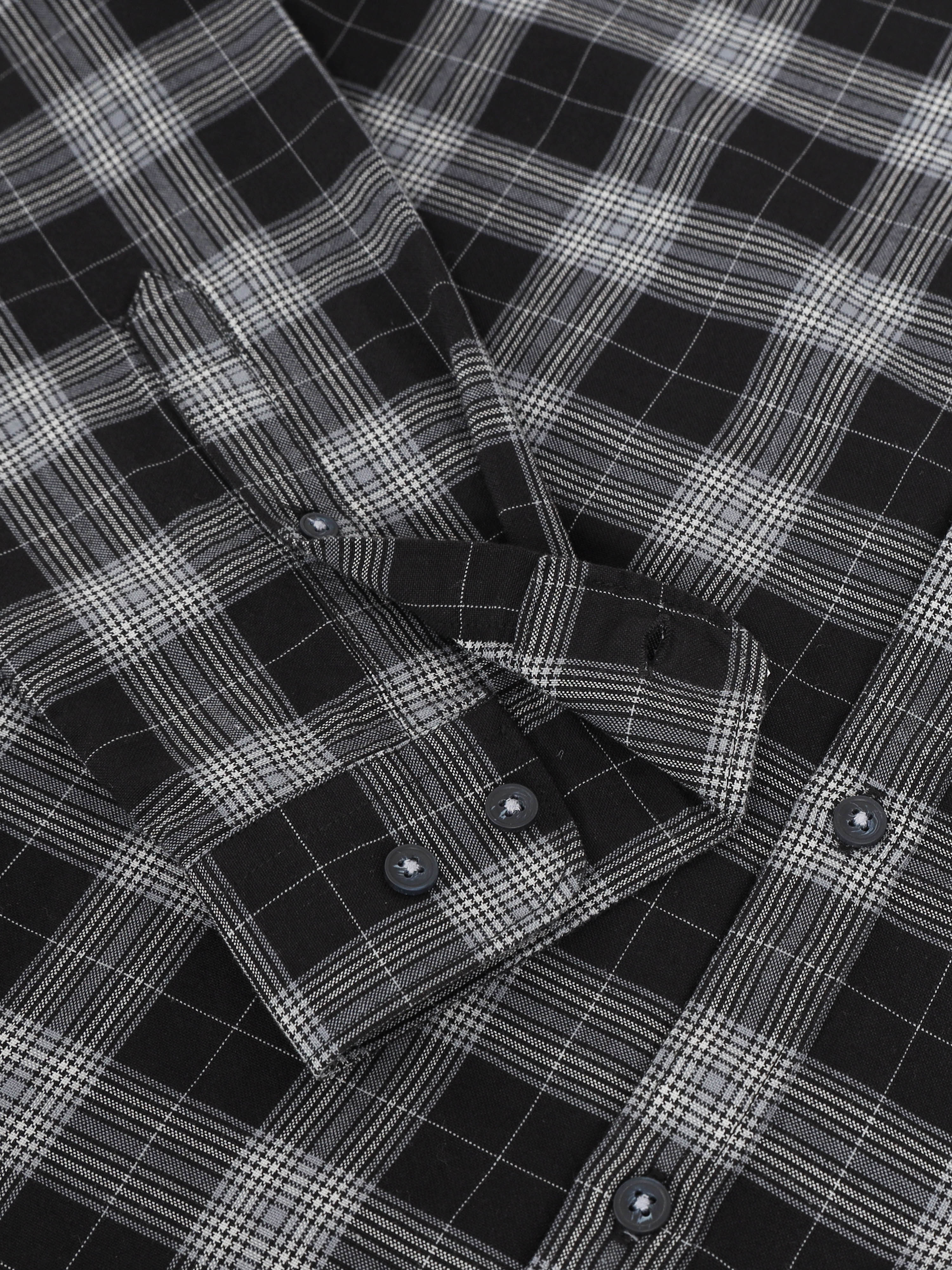 Men Smart Slim Fit Tartan Checks Checked Casual Shirt