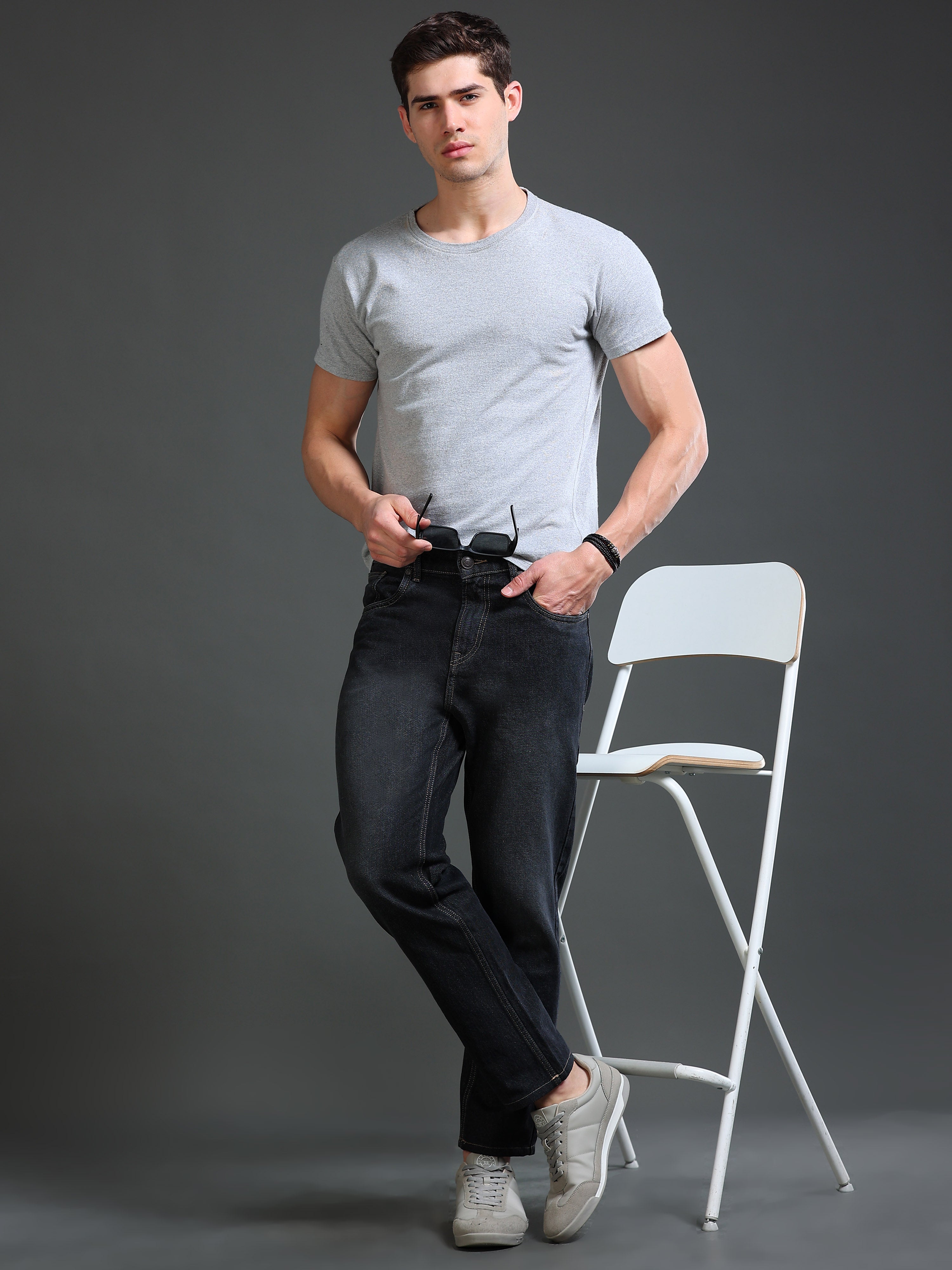 Mens Denim Trouser