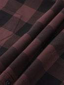 Men Smart Slim Fit Buffalo Checks Checked Casual Shirt