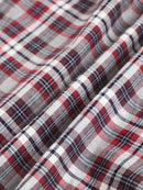 Men Smart Slim Fit Tartan Checks Checked Shirt