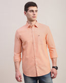 Men Slim Fit Oxford Cotton Casual Shirt