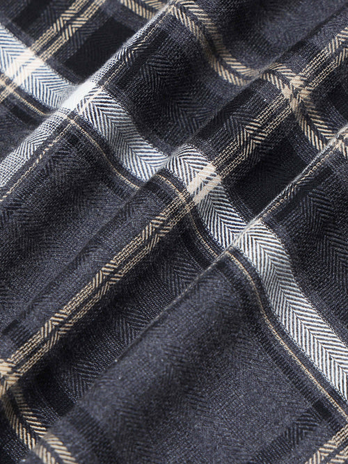 Men's Black Checks Shirt