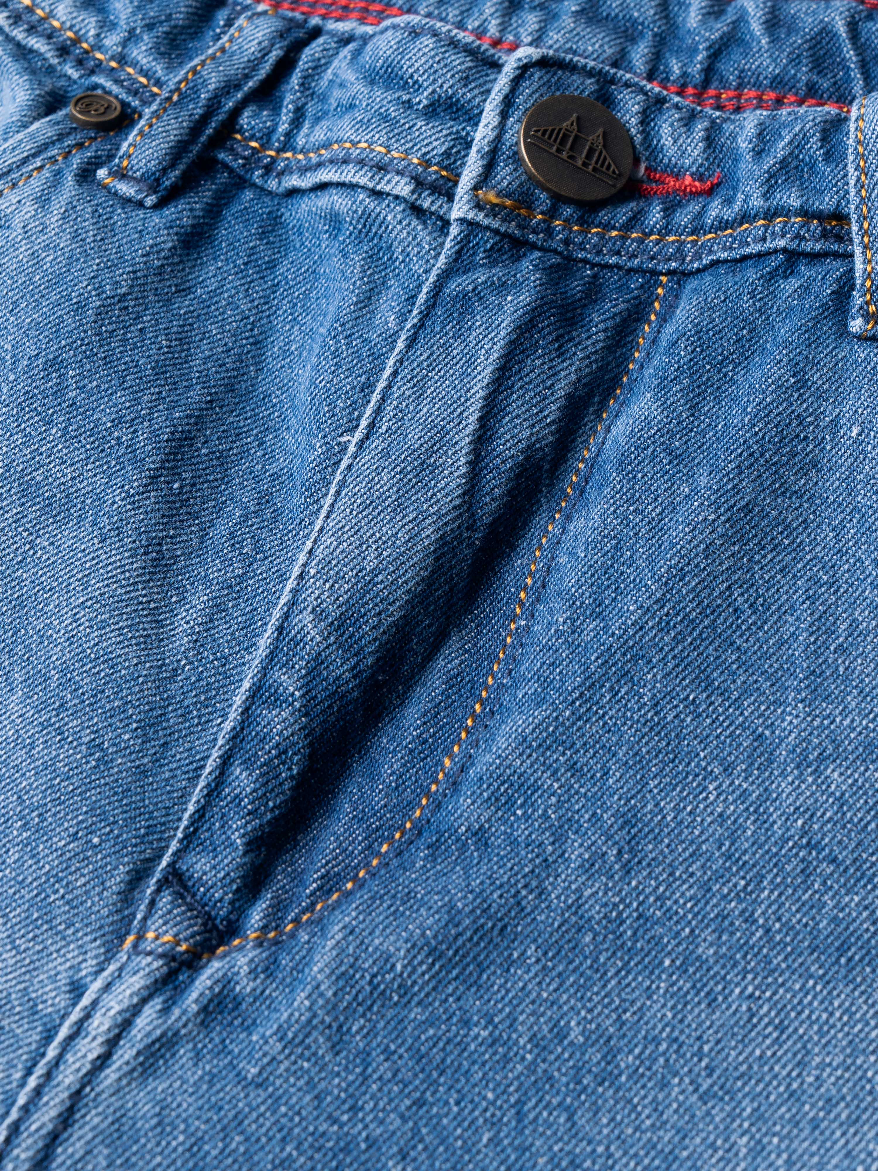 Men Smart Slim Fit Mid-Rise Light Fade Jeans