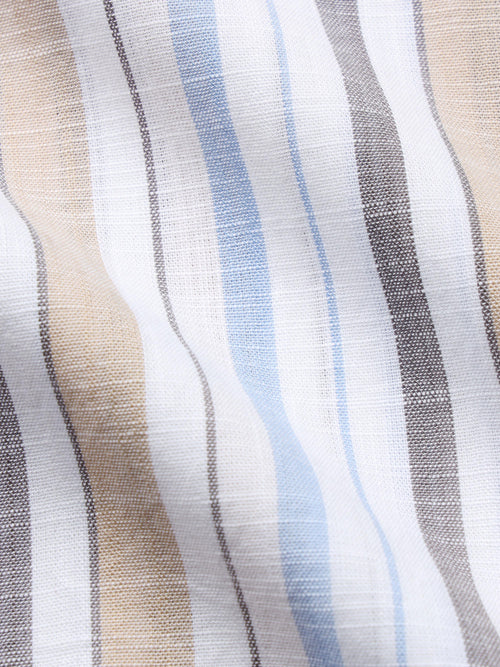 Men's Slim Fit Stripes Shirt