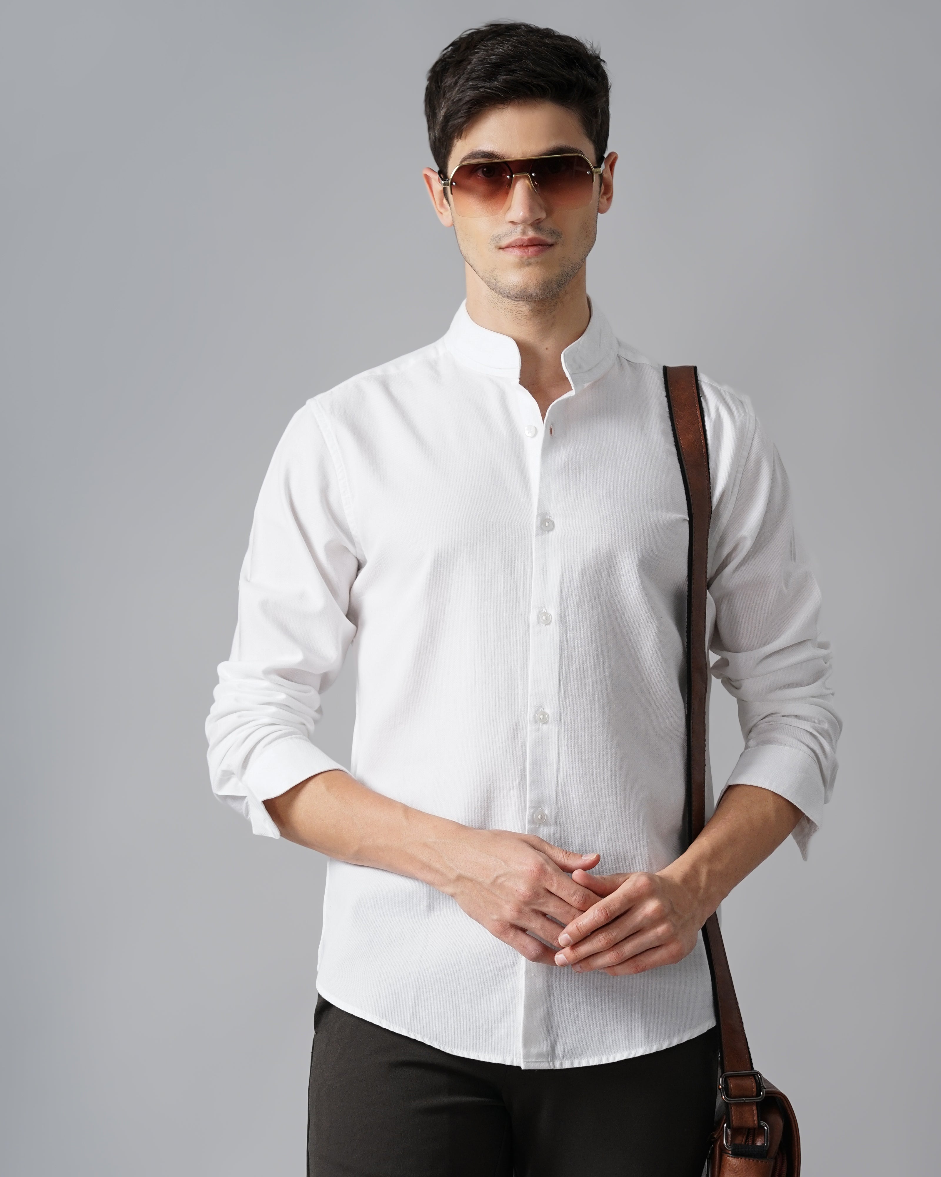 Men's Solid Casual Shirt