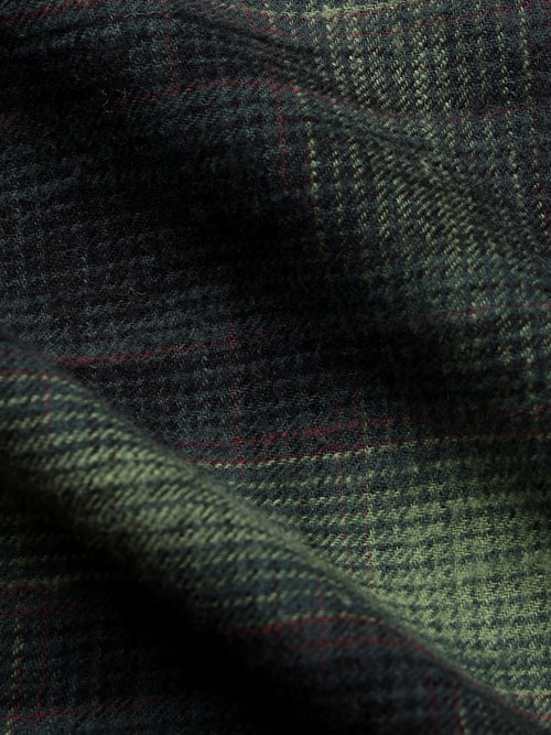 Men's Flannel Checked Slim Fit Shirt