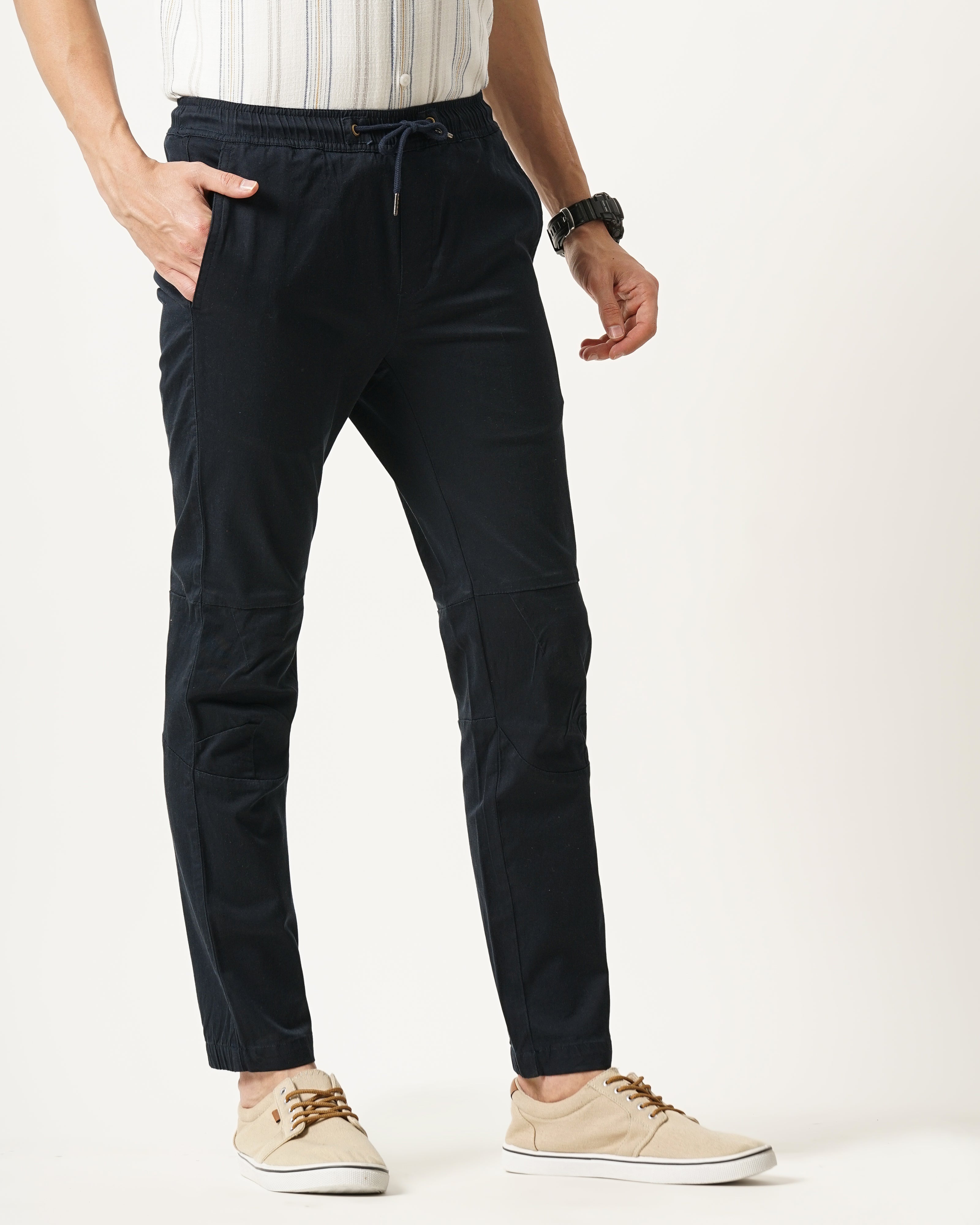 MEN'S CARGO ANKLE LENGTH TROUSERS