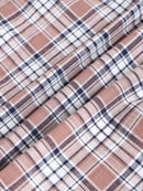 Men Smart Slim Fit Tartan Checks Checked Casual Shirt