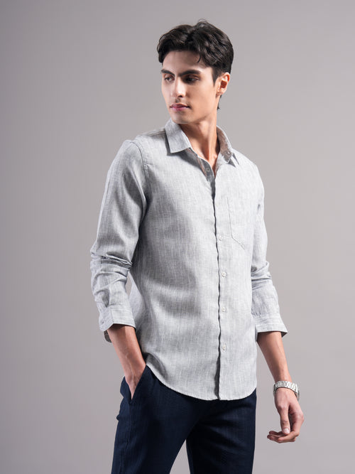 Men Smart Slim Fit Casual Shirt