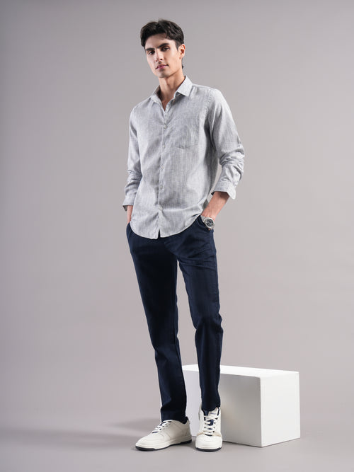 Men Smart Slim Fit Casual Shirt