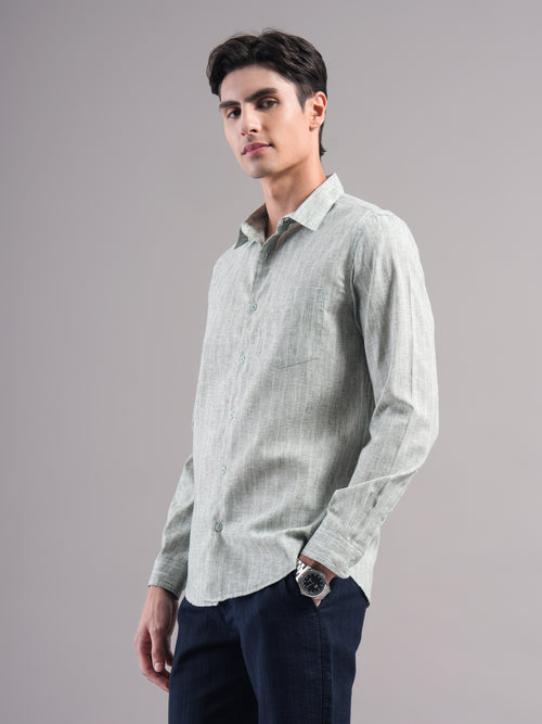 Men Smart Slim Fit Casual Shirt