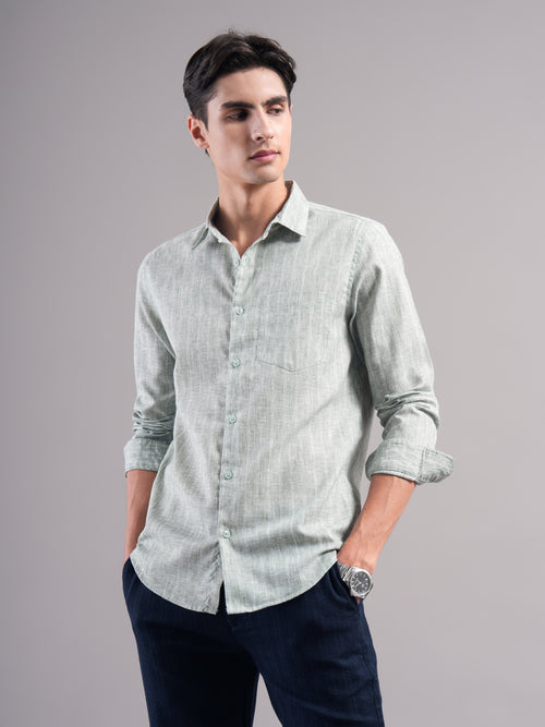 Men Smart Slim Fit Casual Shirt