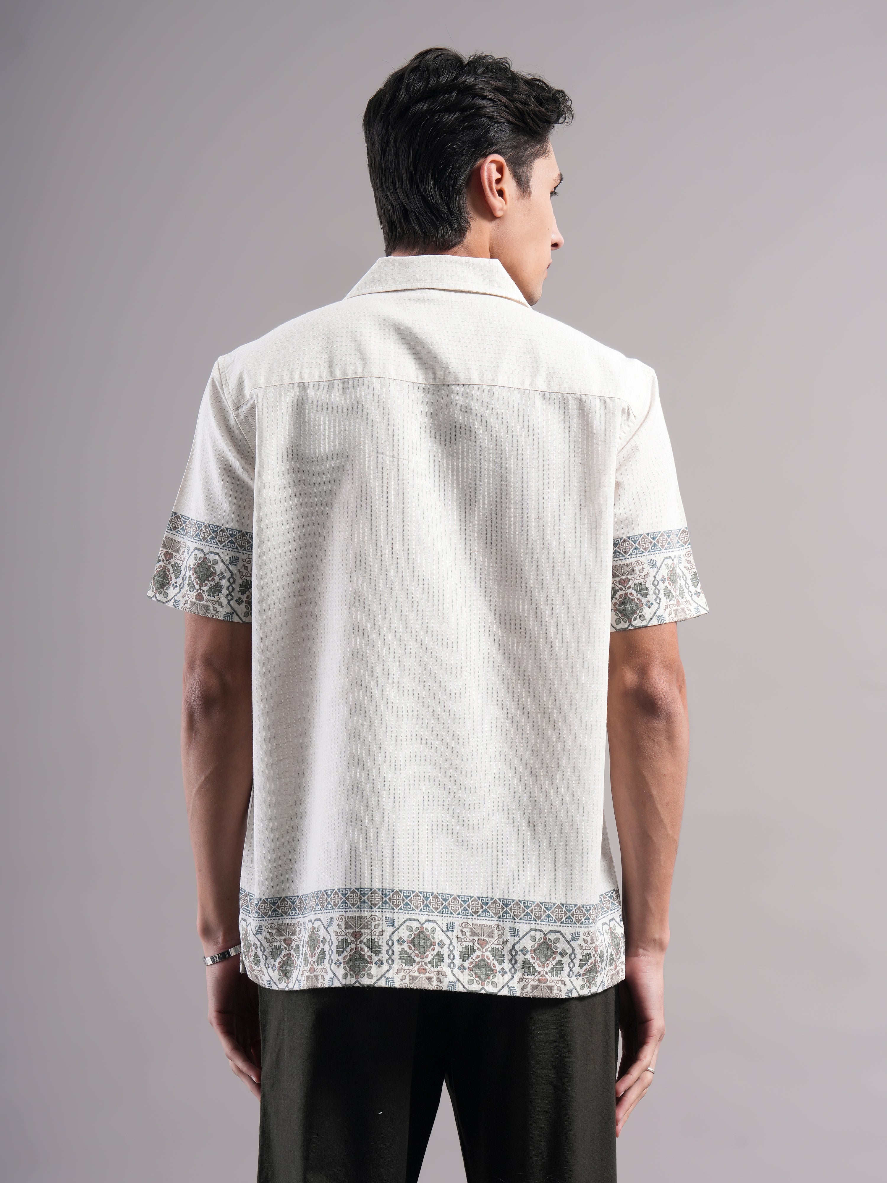 Men Smart Printed Casual Shirt