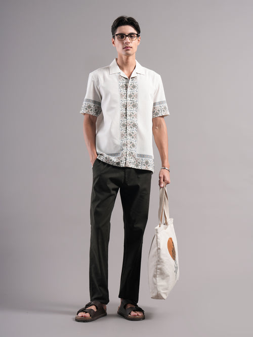 Men Smart Printed Casual Shirt