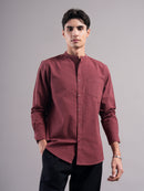 Men Smart Slim Fit Striped Casual Shirt