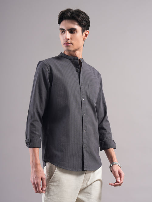 Men Smart Slim Fit Casual Shirt