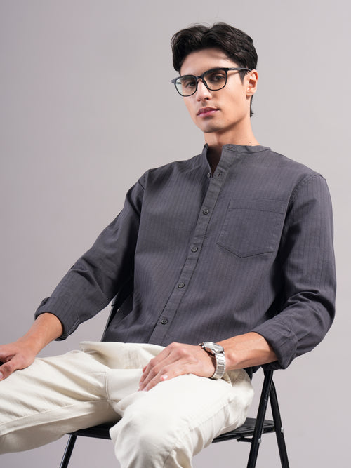 Men Smart Slim Fit Casual Shirt