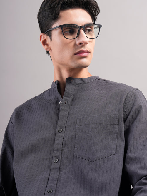 Men Smart Slim Fit Casual Shirt