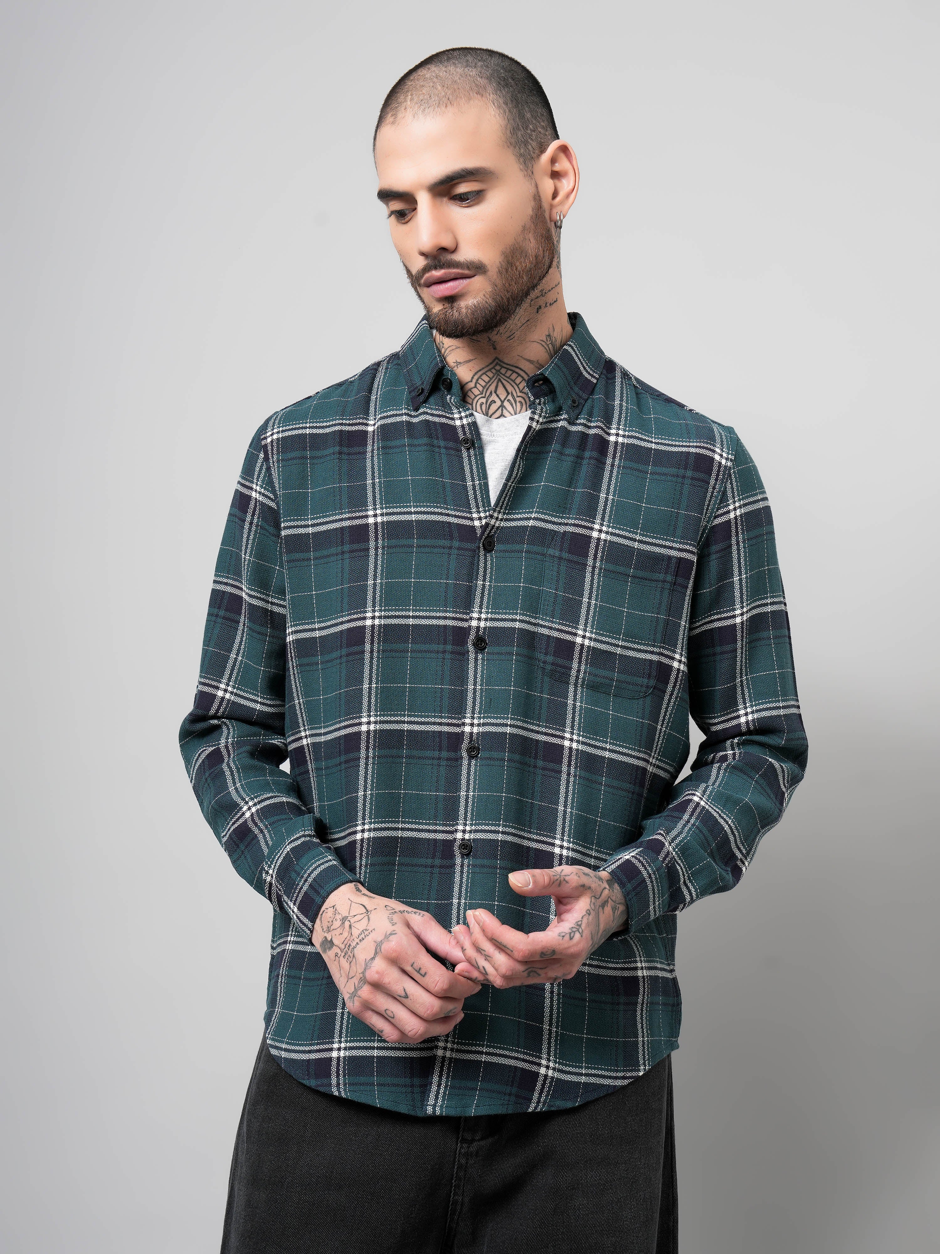Men's Checks Shirt