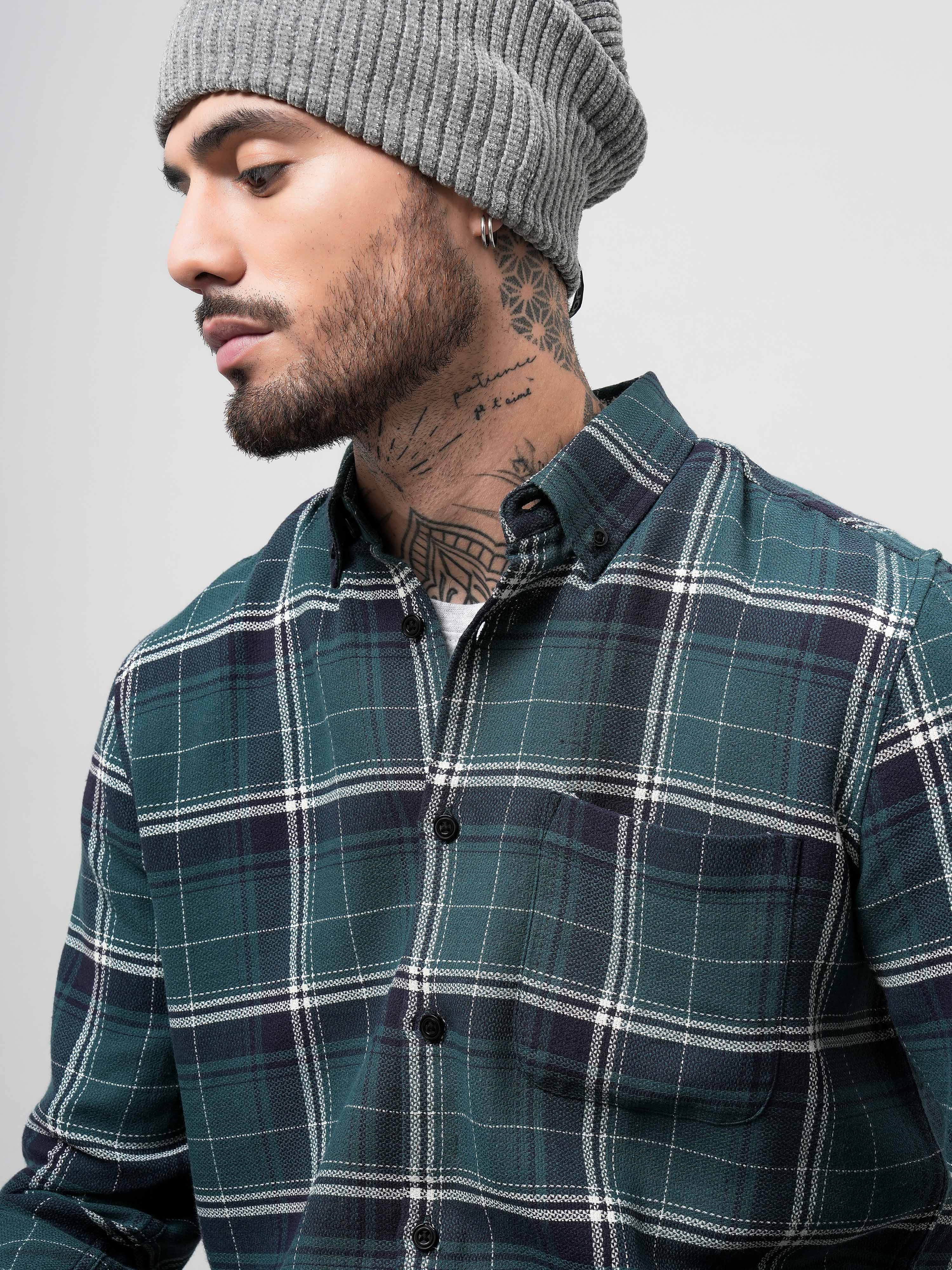Men's Checks Shirt