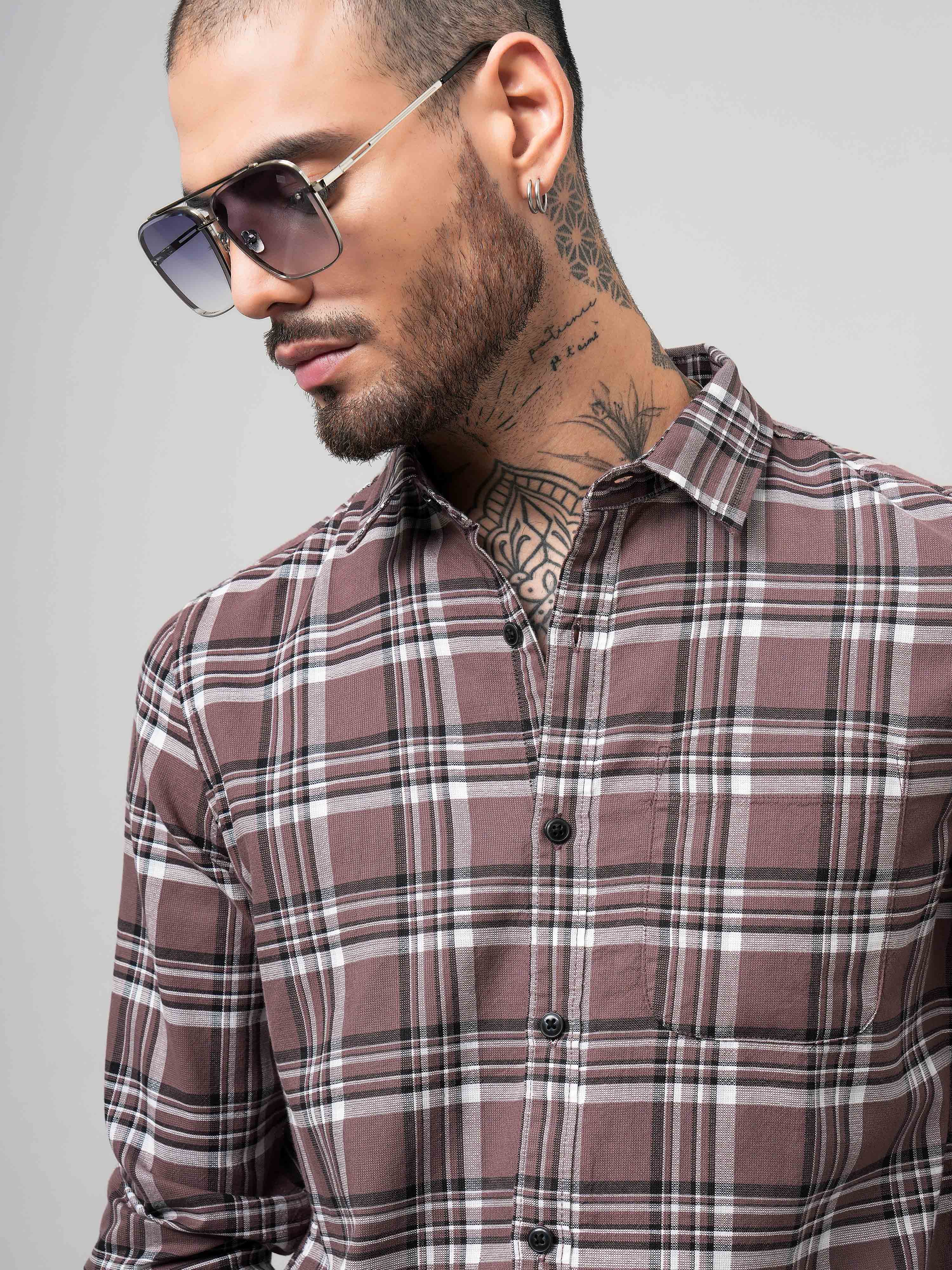 Men's Checks Shirt