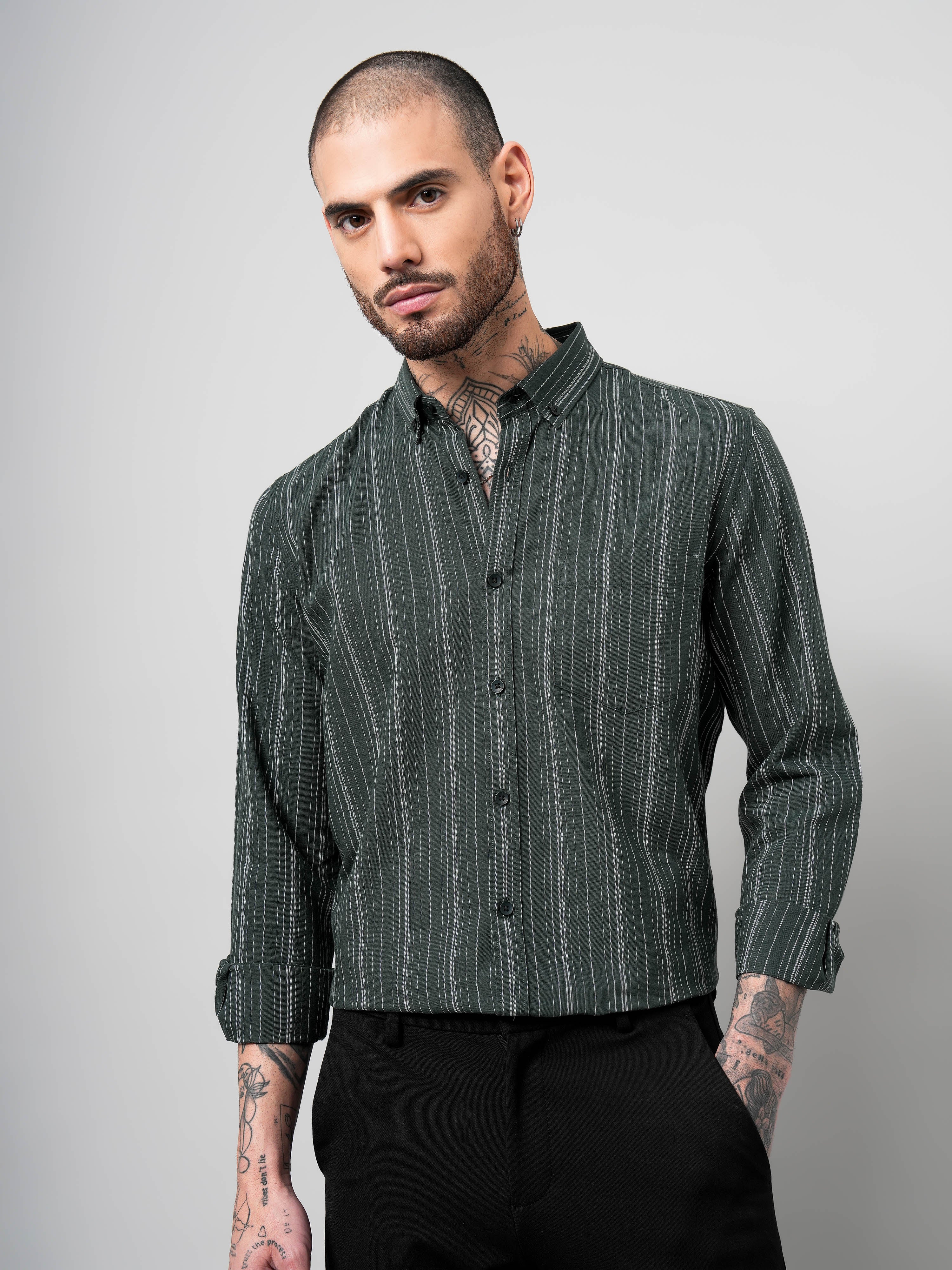 OXFORD STRIPES SHIRT