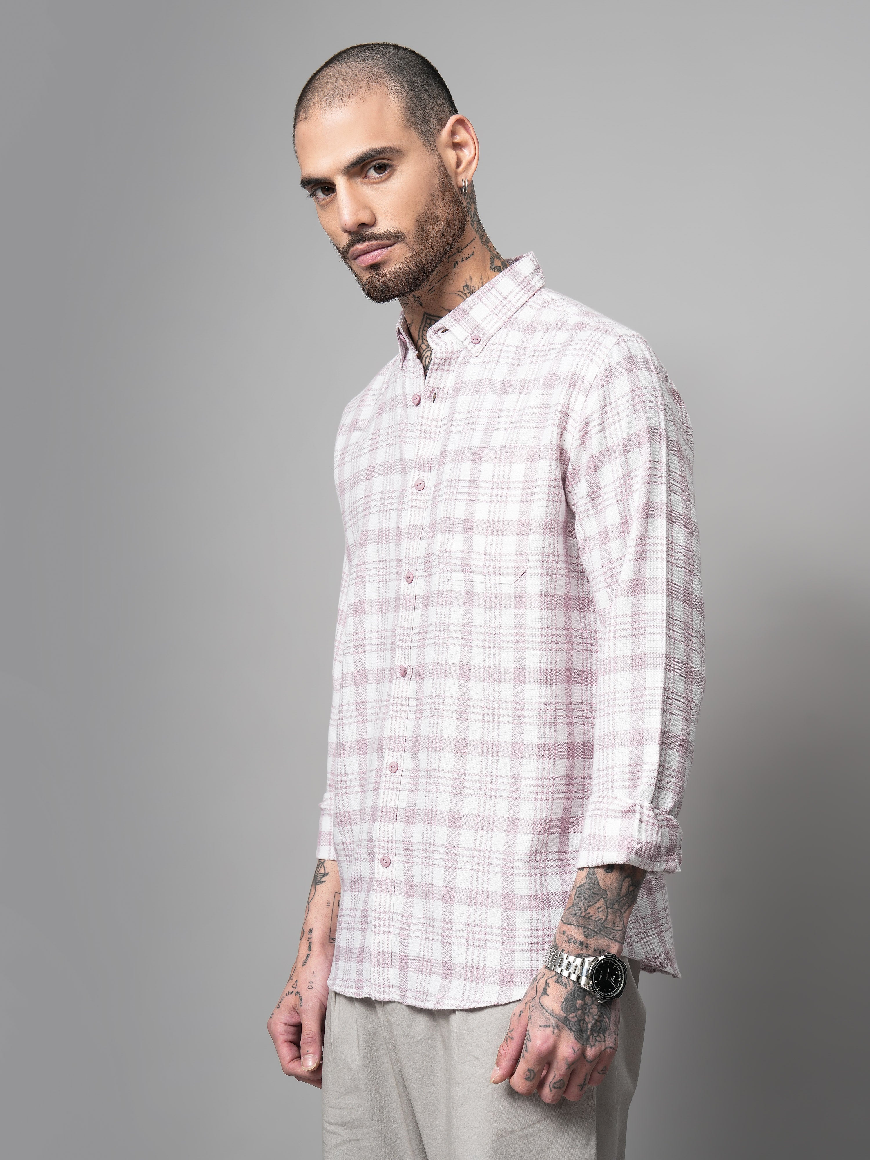 Men's Checks Shirt