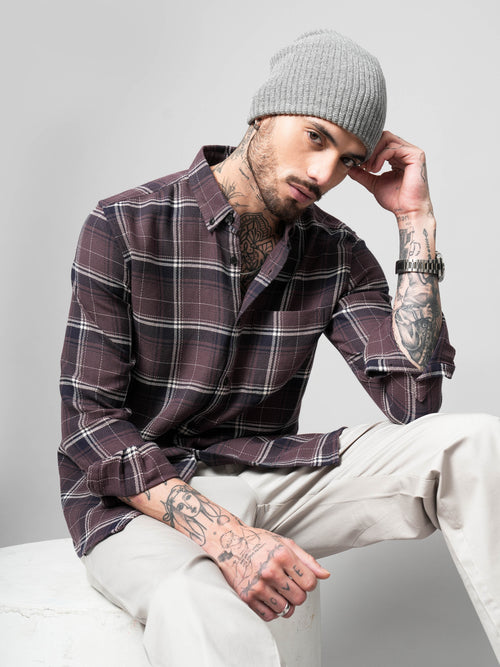 Men's Checks Shirt