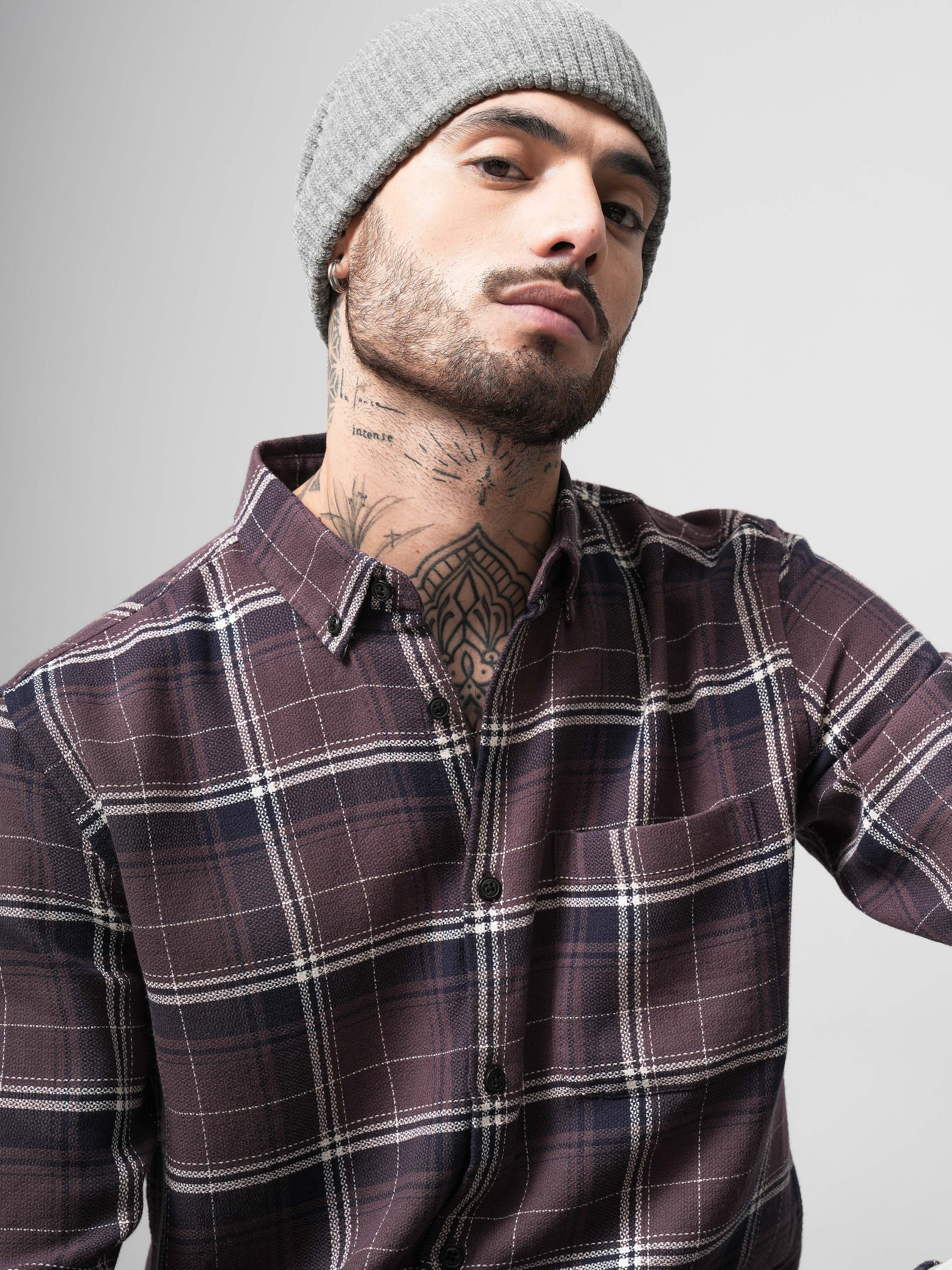 Men's Checks Shirt