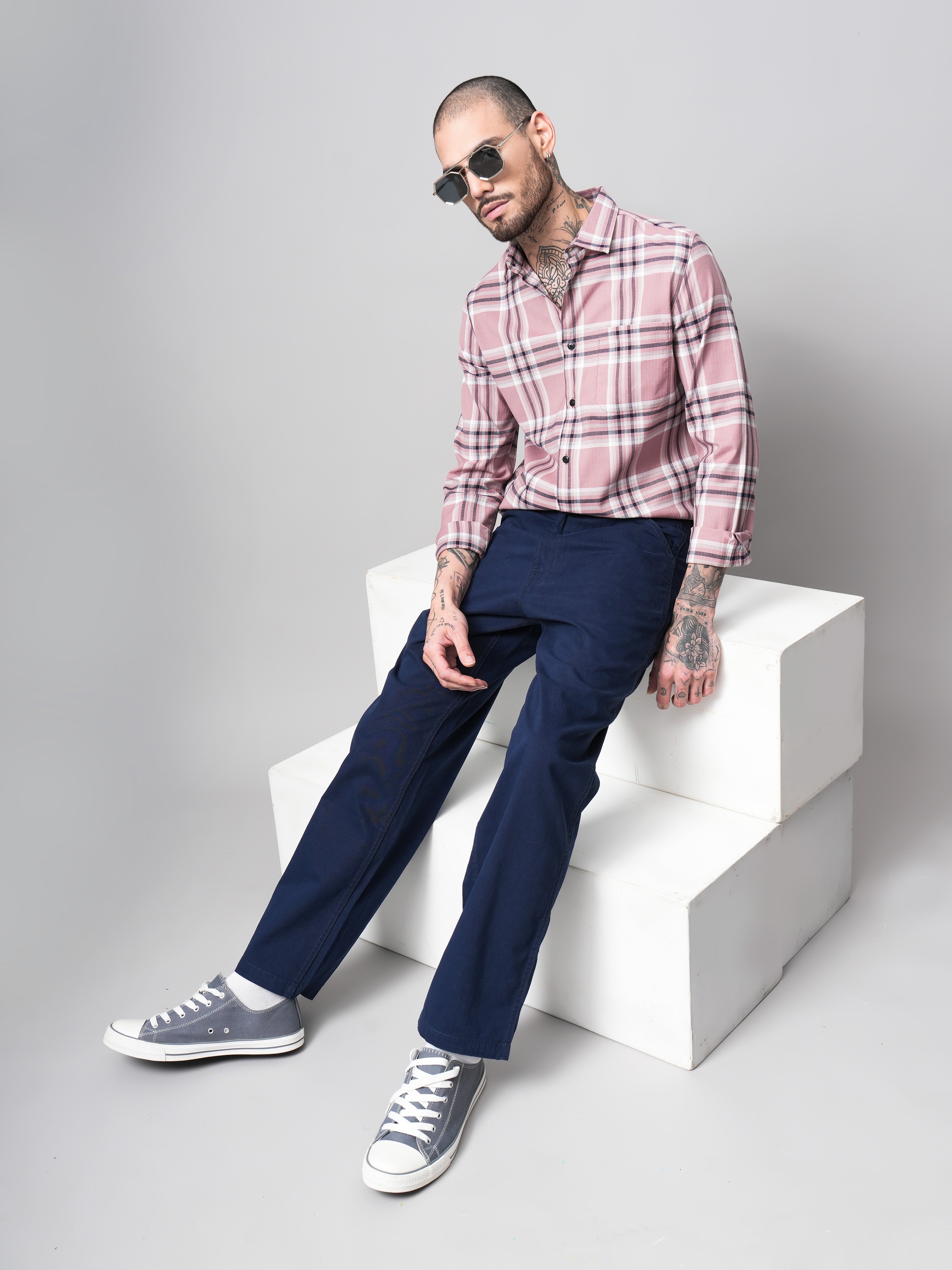 Men's Checks Shirt