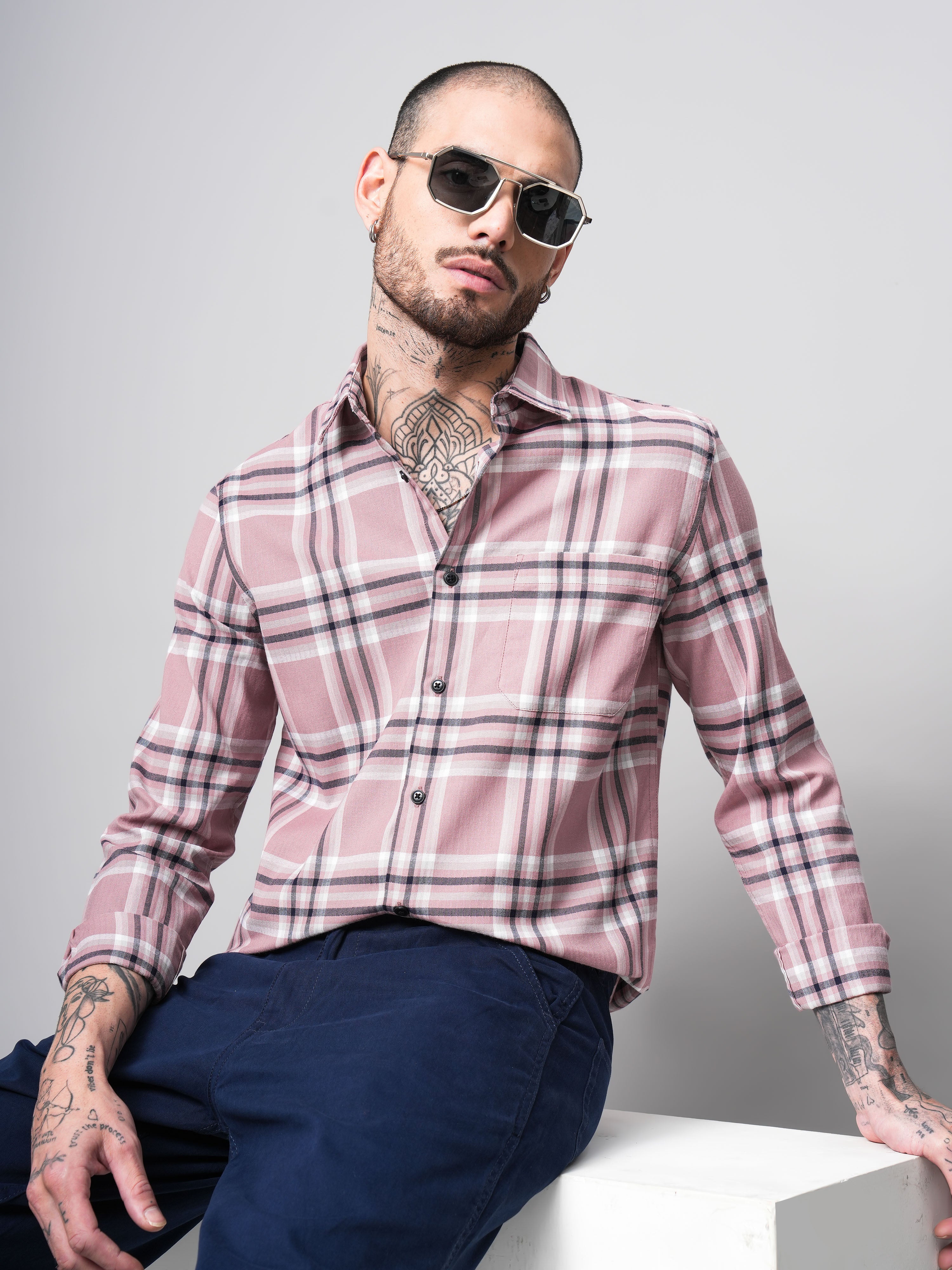 Men's Checks Shirt