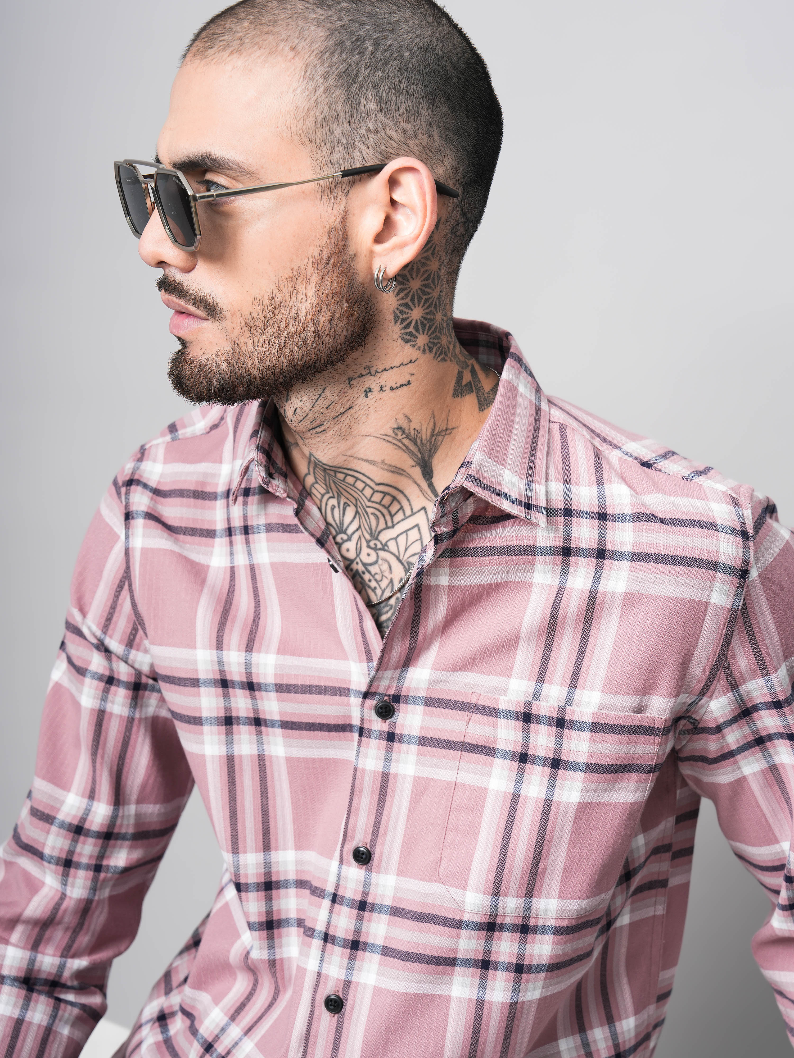 Men's Checks Shirt