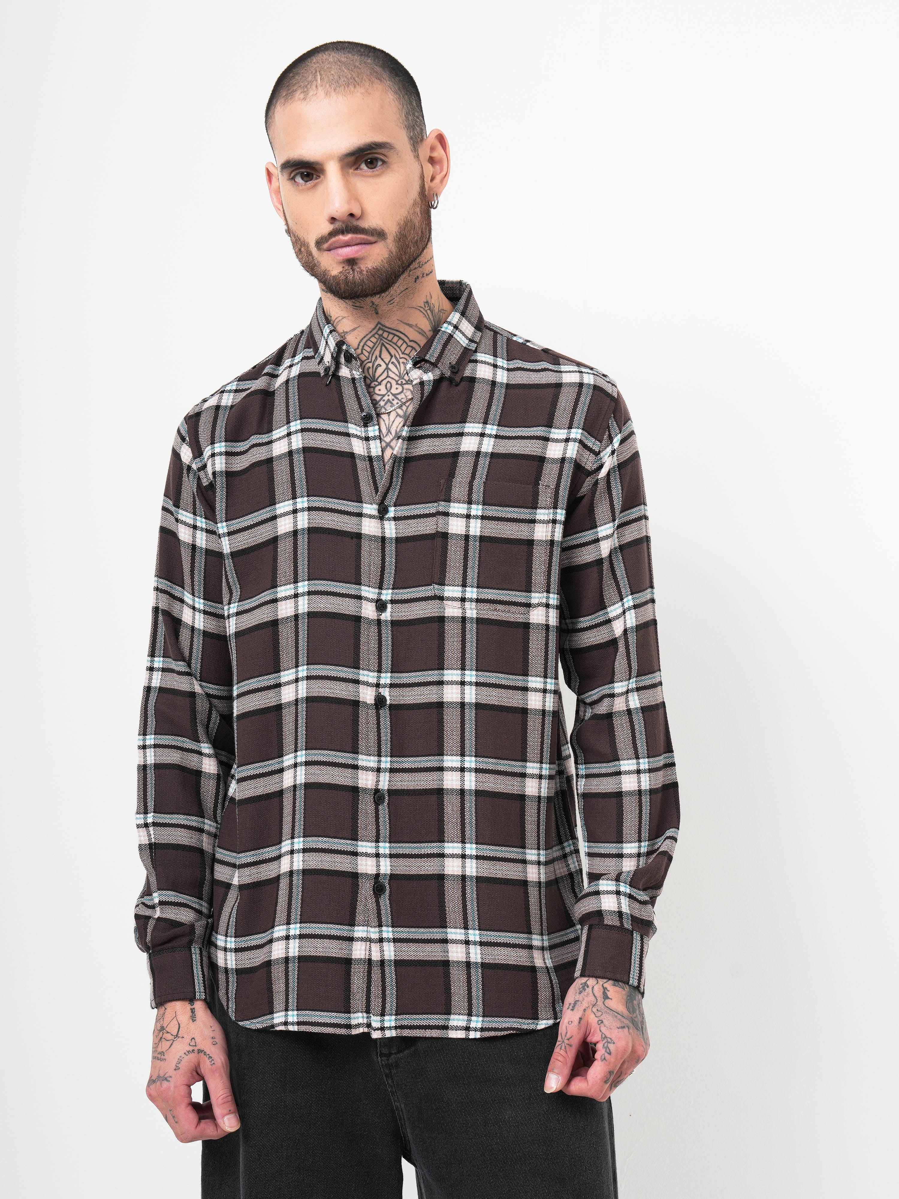 Men's Checks Shirt