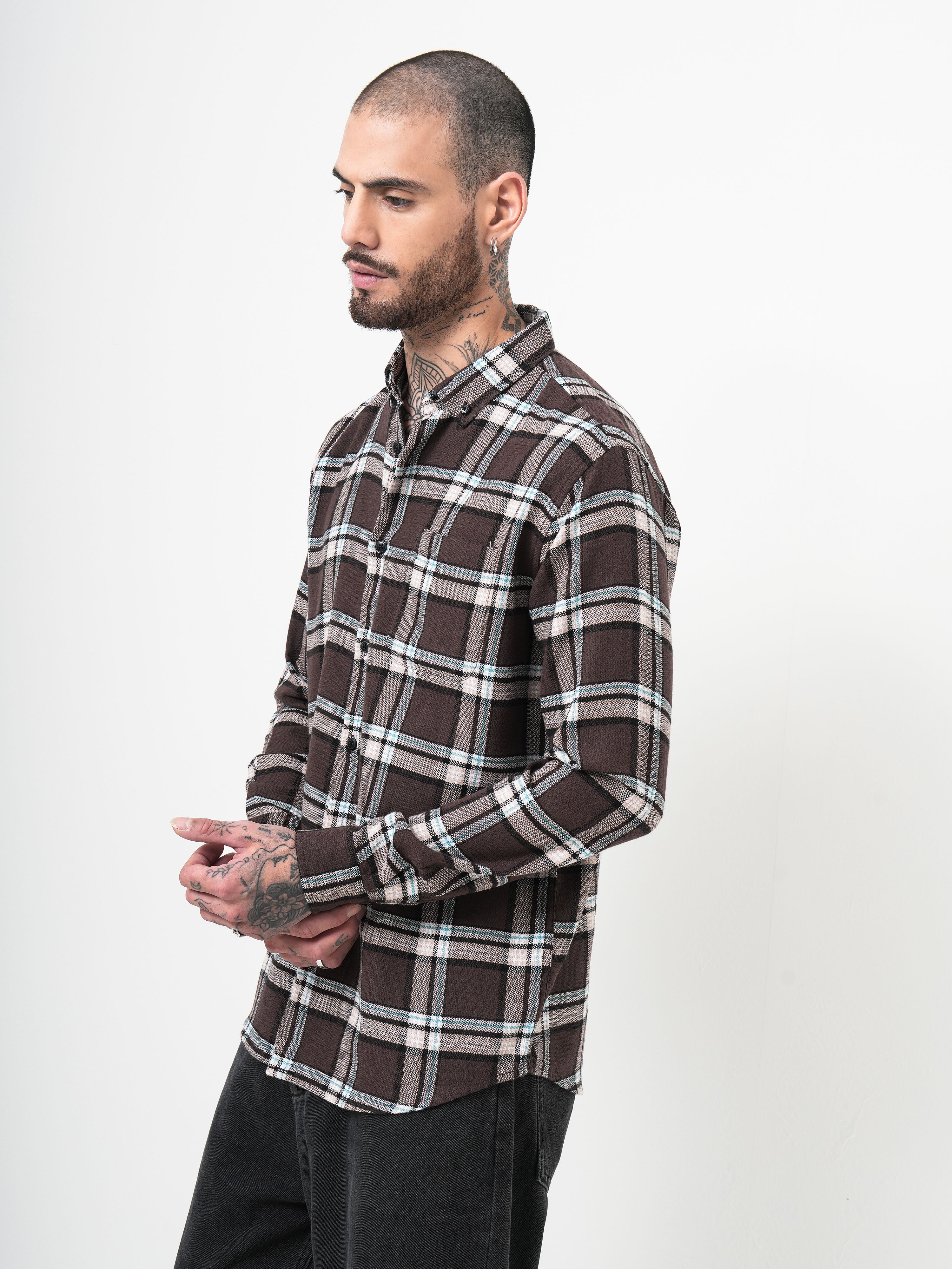 Men's Checks Shirt